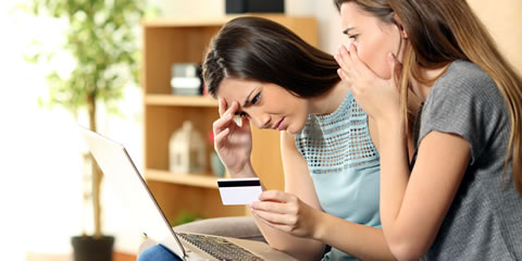 a couple being scammed